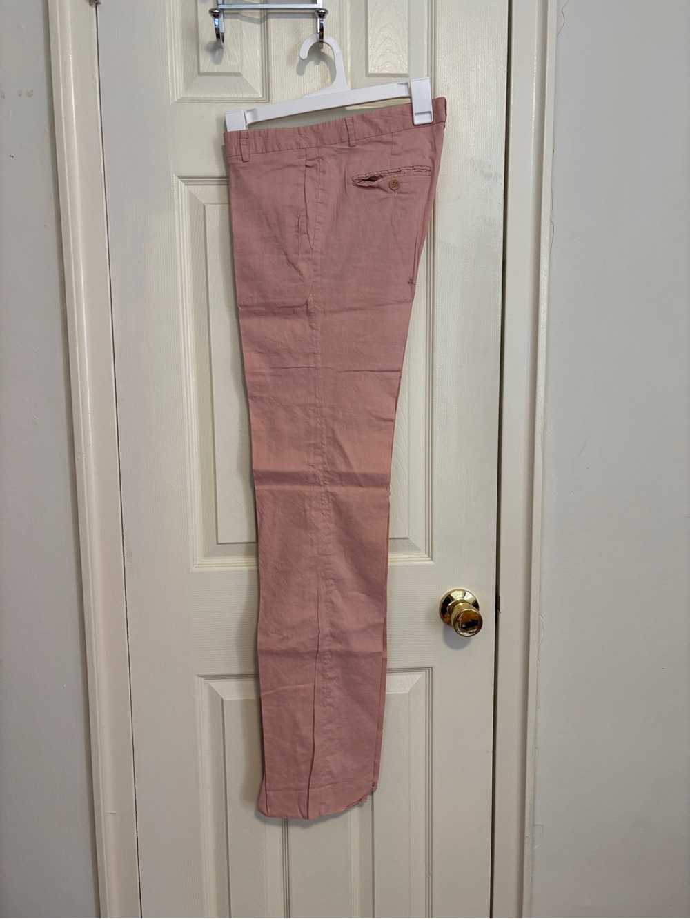 Theory Rose Pink Chino Pants